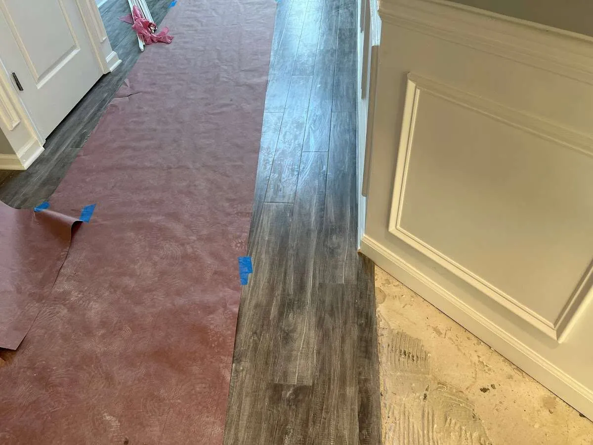 Completed marble shower restoration in Lower Burrell